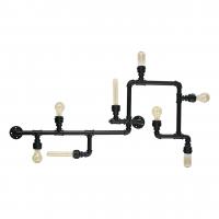 Потолочная люстра Ideal Lux PLUMBER PL8 NERO