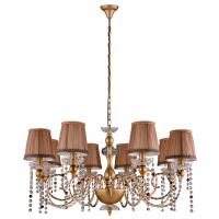 Подвесная люстра Crystal Lux ALEGRIA ALEGRIA SP8 GOLD-BROWN