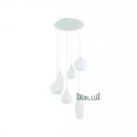 Подвесная люстра Ideal Lux SOFT SP6 BIANCO