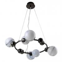 Подвесная люстра Crystal Lux Salvadore Salvadore SP6H Black Chromium