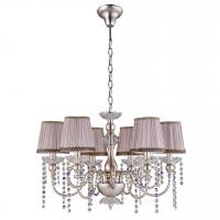 Подвесная люстра Crystal Lux ALEGRIA ALEGRIA SP6 SILVER-BROWN