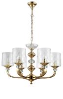 Люстра подвесная Crystal Lux GRACIA SP6 GOLD