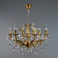 Подвесная люстра BRIZZI FERRO 8828/6 AB Tear Drop