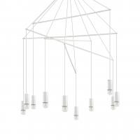 Подвесная люстра Ideal Lux POP SP10 BIANCO