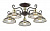 Потолочная люстра LUMION ZEROME 3472/5C