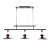 Подвесная люстра Lumina Deco Setorre LDP 711-3 MD