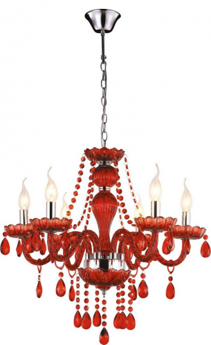 Подвесная люстра Arte Lamp Teatro A3964LM-6RD купить по низкой цене