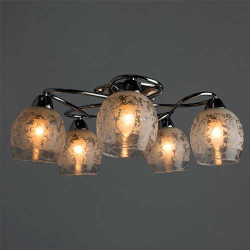 Потолочная люстра Arte Lamp GEMMA A1674PL-5CC купить по низкой цене
