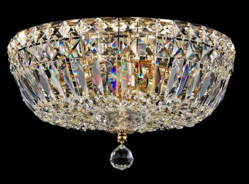 Хрустальная люстра MAYTONI Basfor DIA100-CL-03-G купить по низкой цене