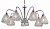 Подвесная люстра Arte Lamp ADAMELLO A9466LM-7CC