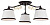 Потолочная люстра Arte Lamp CAPRI A6344PL-3BR