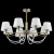 Потолочная люстра LUMION Dakota 3702/8C купить по низкой цене