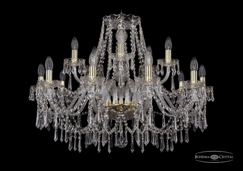 Подвесная люстра Bohemia Ivele 1403/10+5/300/G купить по низкой цене