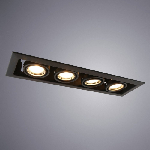 Встраиваемый светильник Arte Lamp CARDANI PICCOLO A5941PL-4BK