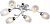 Потолочная люстра Arte Lamp DEBORA A6055PL-6CC