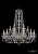 Подвесная люстра Bohemia Ivele 1402/12+6/300/h-90/G