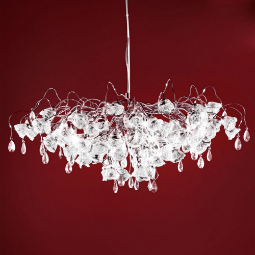 Подвесная люстра ELETTO Rosa Bianco EL325P17.1 купить по низкой цене