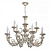 Подвесная люстра Mw-Light Аврора 371013412