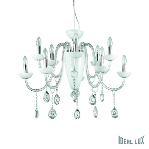 Подвесная люстра Ideal Lux CAMELIA SP11 BIANCO купить по низкой цене