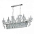 Подвесная люстра Mw-Light Каролина 367016118