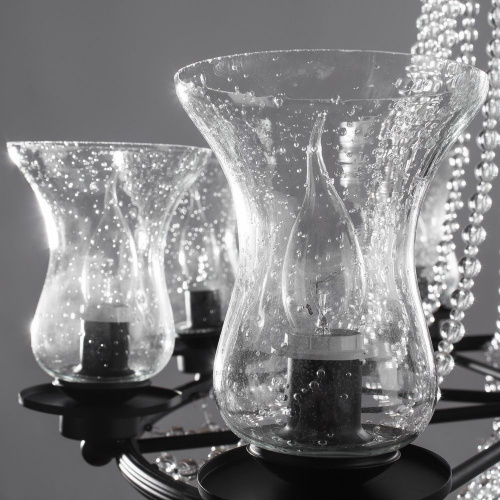 Подвесная люстра Arte Lamp MALIA A6586LM-8BK купить по низкой цене