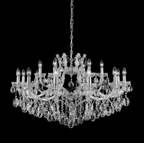 Хрустальная люстра Crystal Lux HOLLYWOOD SP12+6 CHROME купить по низкой цене
