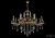 Подвесная люстра Bohemia Ivele 1703/16/320/B/GB