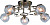 Потолочная люстра Arte Lamp ALESSANDRA A5004PL-5AB
