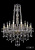Подвесная люстра Bohemia Ivele 1415/12+6/220/h-86/G