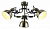 Потолочная люстра Arte Lamp MARTIN A5216PL-3AB