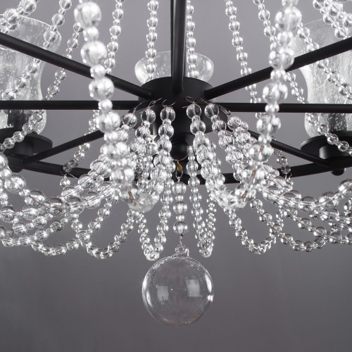 Подвесная люстра Arte Lamp MALIA A6586LM-8BK купить по низкой цене