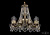 Подвесная люстра Bohemia Ivele 1771/10/150/C/GB