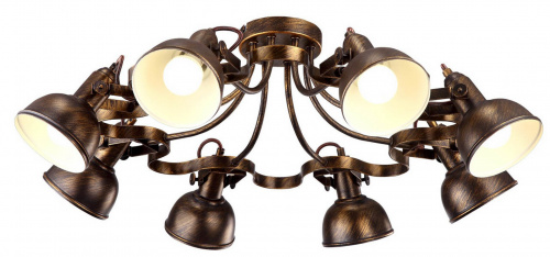 Потолочная люстра Arte Lamp MARTIN A5216PL-8BR купить по низкой цене