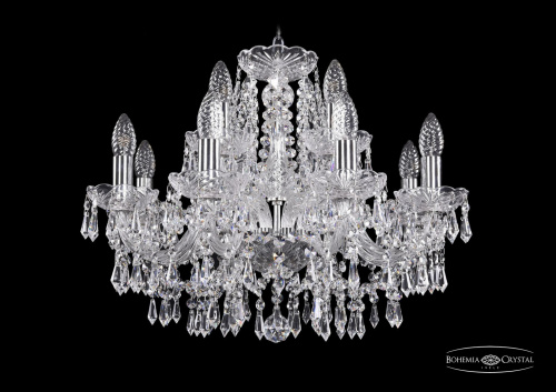 Подвесная люстра Bohemia Ivele 1403/8+4/195/Ni купить по низкой цене