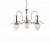 Подвесная люстра Arte Lamp FISHERMAN A5518LM-3SS
