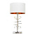 Настольная лампа Lumina Deco Milari LDT 5530 CHR+WT