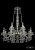 Подвесная люстра Bohemia Ivele 1409/8+4/240/h-77/G