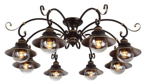 Потолочная люстра Arte Lamp GRAZIOSO A4577PL-8CK купить по низкой цене