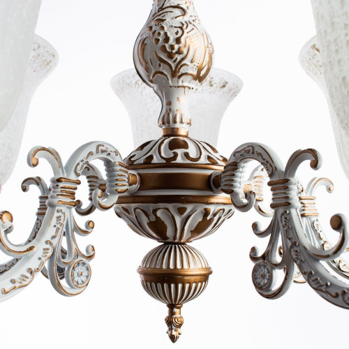 Подвесная люстра Arte Lamp DELIZIA A1032LM-5WG купить по низкой цене