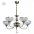Подвесная люстра Mw-Light Фелиция 347019105