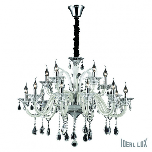 Подвесная люстра Ideal Lux COLOSSAL SP15 AVORIO купить по низкой цене
