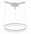 Светодиодный подвесной светильник Arte Lamp SORENTO A2503SP-1WH