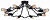 Потолочная люстра Arte Lamp RIVERRUN A9344PL-8BK