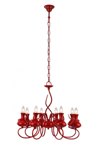 Подвесная люстра Arte Lamp VASO A6819LM-8RD купить по низкой цене