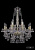 Подвесная люстра Bohemia Ivele 1409/8+4/195/h-62/G