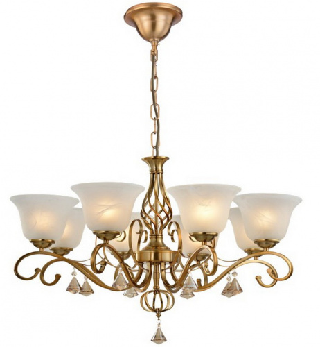 Подвесная люстра Arte Lamp CONO A8391LM-8PB купить по низкой цене