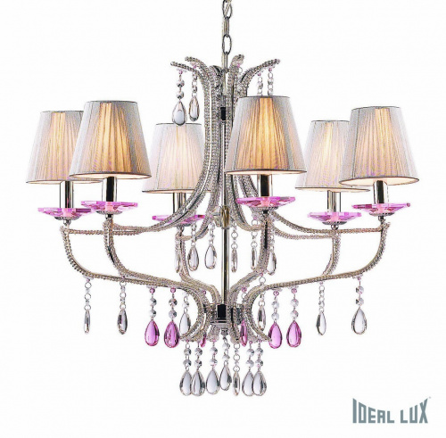 Подвесная люстра Ideal Lux VIOLETTE SP6 купить по низкой цене