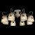 Потолочная люстра Arte Lamp FORTUNA A5495PL-8WG купить по низкой цене