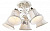 Потолочная люстра Arte Lamp BELLIS A2819PL-5WG