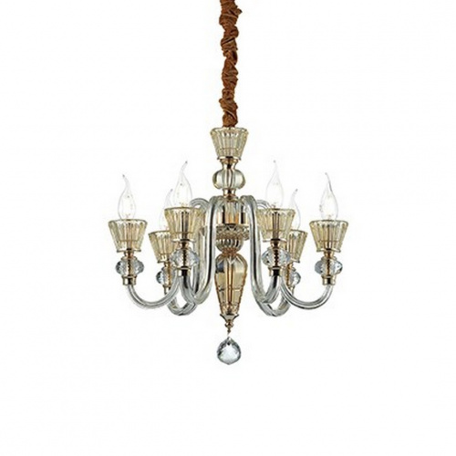 Подвесная люстра Ideal Lux STRAUSS SP6 купить по низкой цене